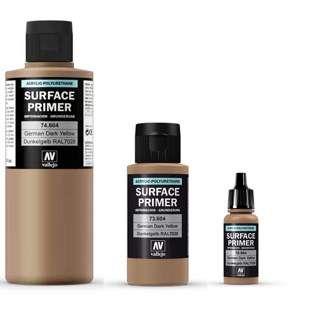 Vallejo Surface Primer Acrylic Polyurethane,17/60/200ml